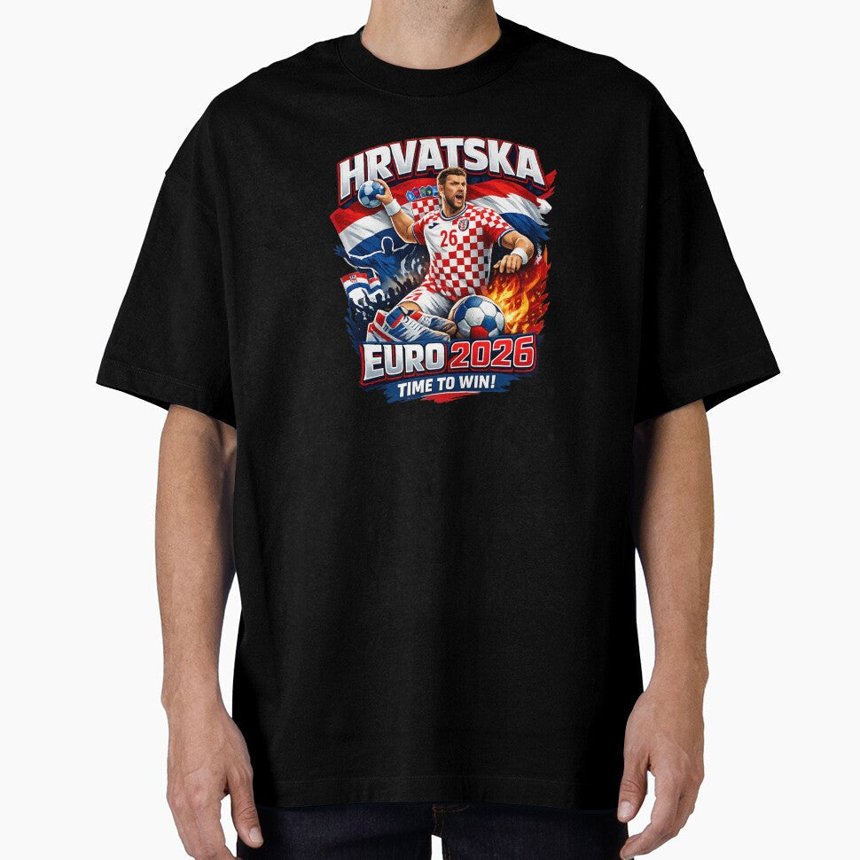 Croatia Handball Euro 2026 Fan Gear: The Ultimate Vatreni Merchandise by ModernKhaos Unisex T-shirt, Sweatshirt, Hoodie, Long Sleeve Tee - T-Shirt, Sweatshirt, Hoodie