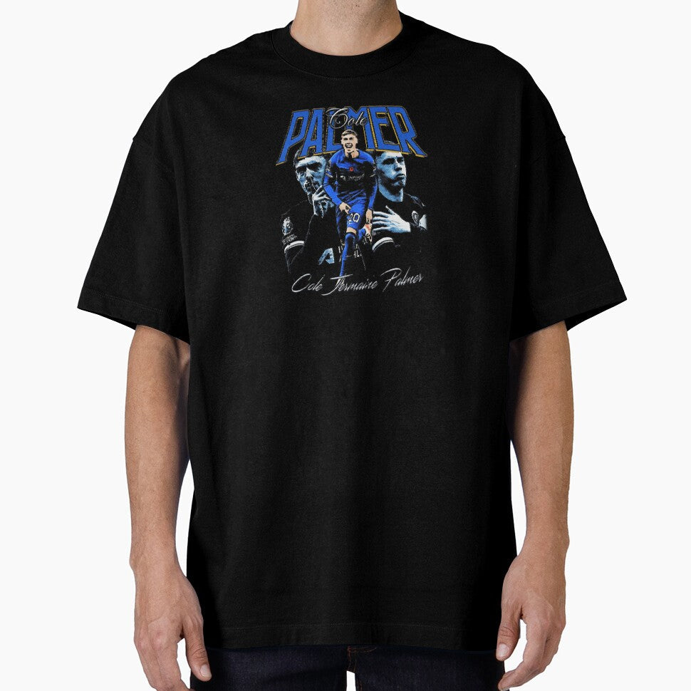 Cole Palmer Celebration by AntoineLevequ Unisex T-shirt, Sweatshirt, Hoodie, Long Sleeve Tee - T-Shirt, Sweatshirt, Hoodie
