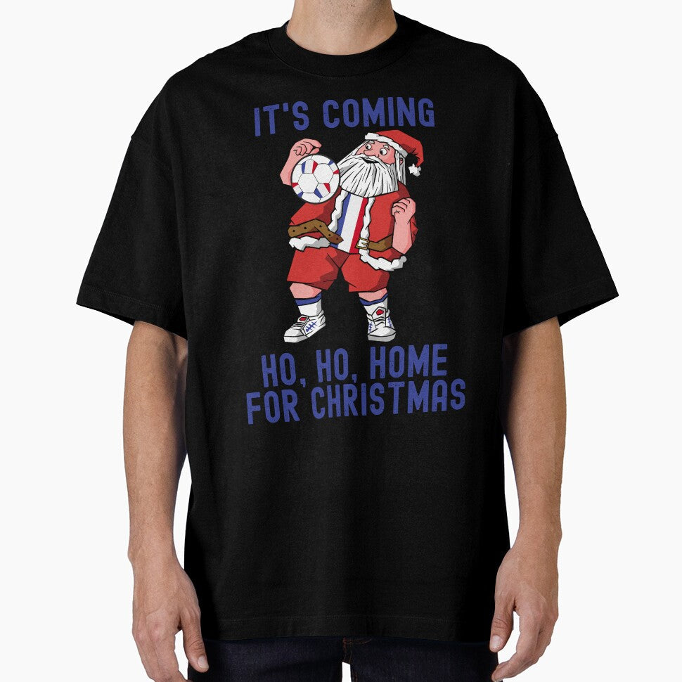 It's Coming Ho, Ho, Home For Christmas France Flag Kid Mens by pipsmerch Unisex T-shirt, Sweatshirt, Hoodie, Long Sleeve Tee - T-Shirt, Sweatshirt, Hoodie