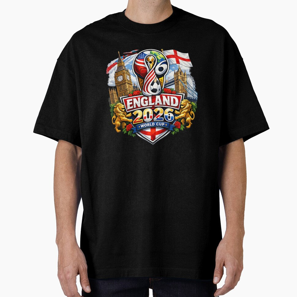 Three Lions Inspired Supporter Design by ewdubois Unisex T-shirt, Sweatshirt, Hoodie, Long Sleeve Tee - T-Shirt, Sweatshirt, Hoodie
