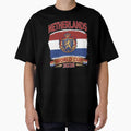 Netherlands World Cup 2026 Coat of Arms Football Design by  The Midnight Library - Book Lover Gifts & Kindle Accessories - T-Shirt, Sweatshirt, Hoodie