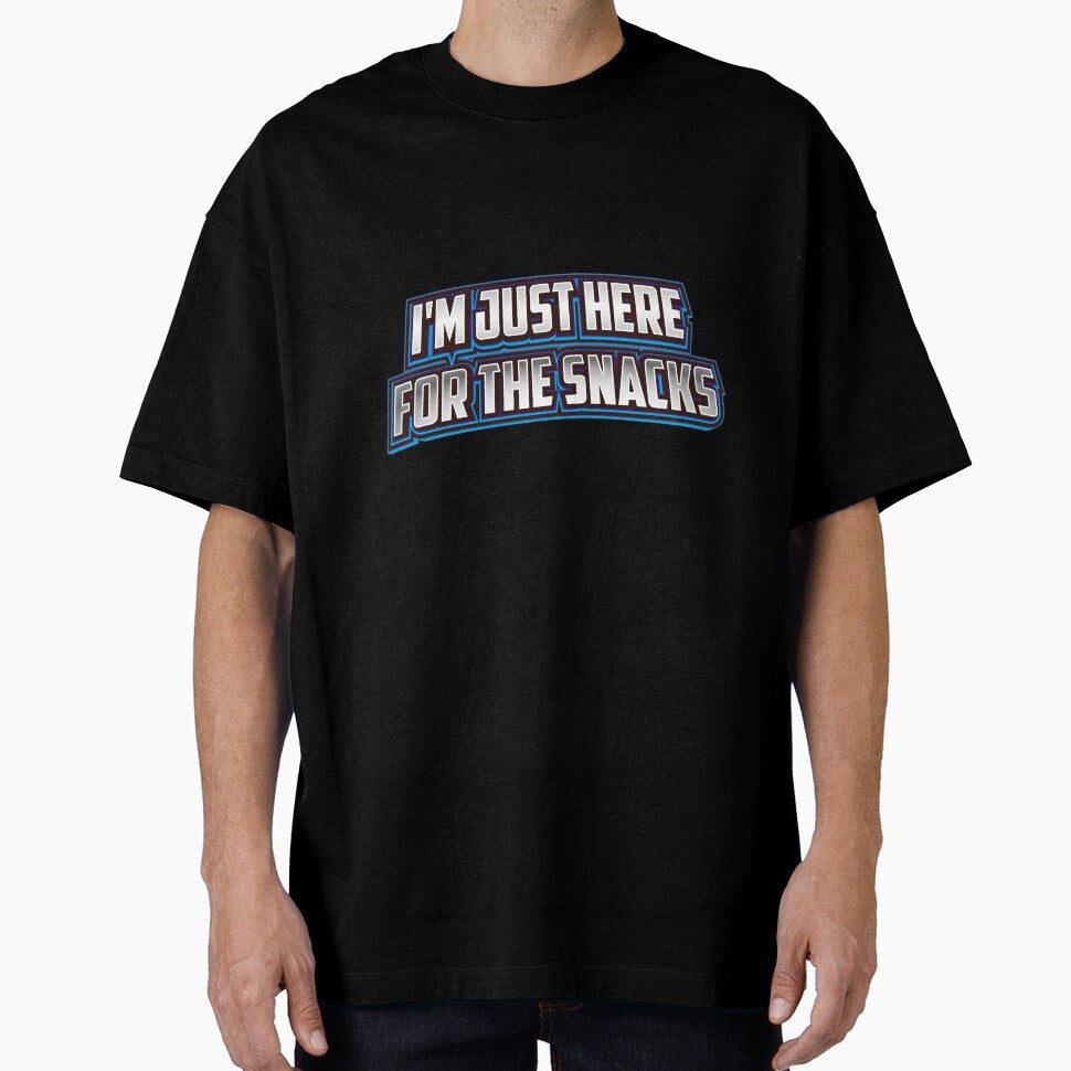 I'm just here for the snacks by ScottyWalters Unisex T-shirt, Sweatshirt, Hoodie, Long Sleeve Tee - T-Shirt, Sweatshirt, Hoodie