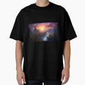 Fantasy Landscape - Echocrest Canyon by Fantasy Masterpiece Unisex T-shirt, Sweatshirt, Hoodie, Long Sleeve Tee - T-Shirt, Sweatshirt, Hoodie