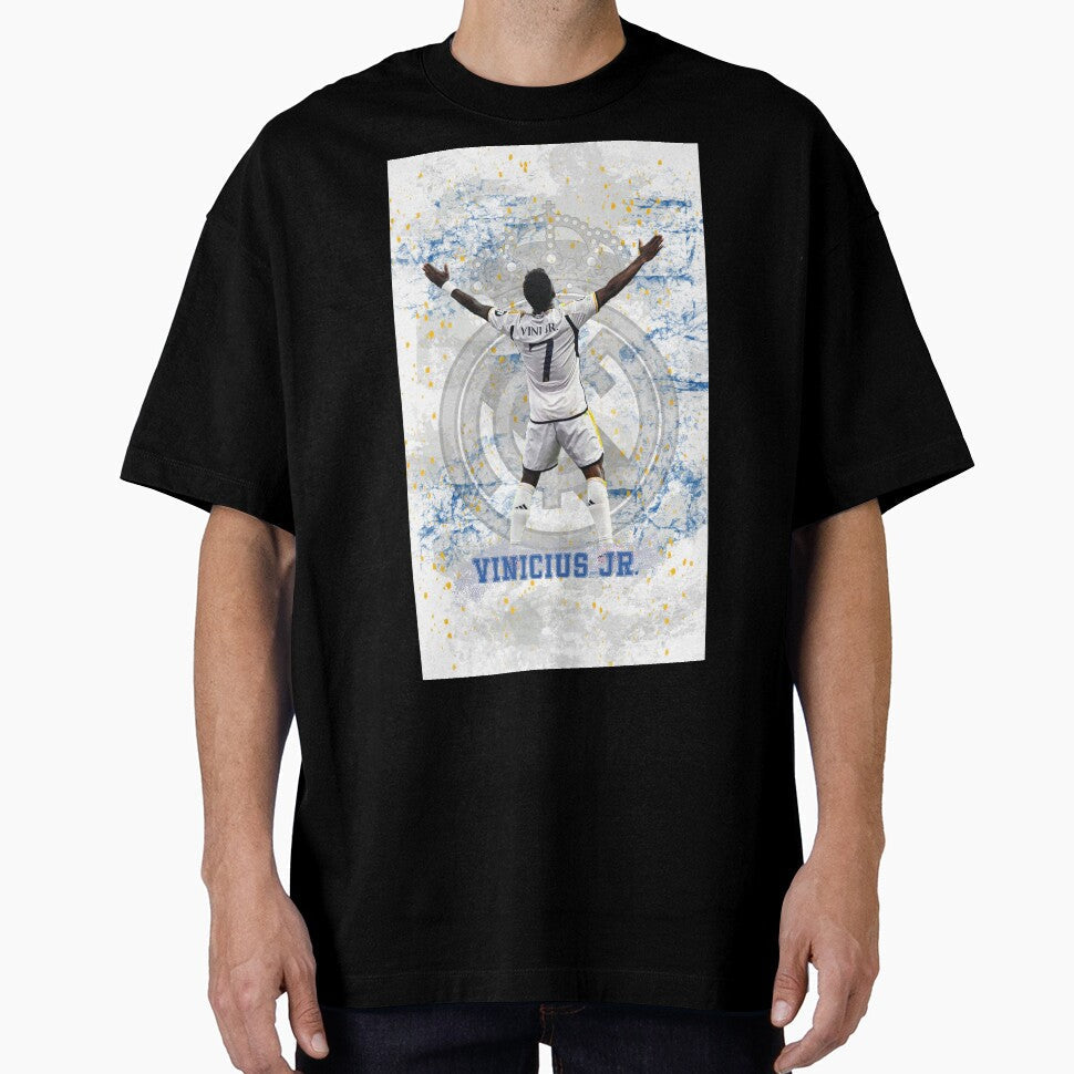 Vinicius Jr Real Madrid Iconic Celebration Design by WYCreations Unisex T-shirt, Sweatshirt, Hoodie, Long Sleeve Tee - T-Shirt, Sweatshirt, Hoodie