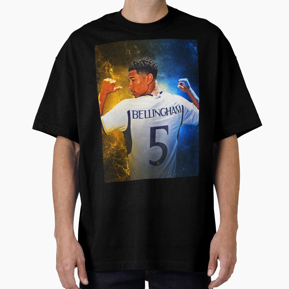 JUDE BELLINGHAM NEW GOAL CELEBRATION SEASON 2023 2024 by BradleeKenzo Unisex T-shirt, Sweatshirt, Hoodie, Long Sleeve Tee - T-Shirt, Sweatshirt, Hoodie