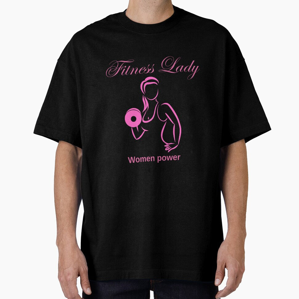 Fitness Lady - Women Power by Gary-Shop Unisex T-shirt, Sweatshirt, Hoodie, Long Sleeve Tee - T-Shirt, Sweatshirt, Hoodie