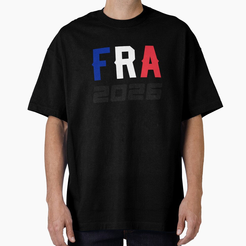 France FRA 2026 Design by FinalScoreClub Unisex T-shirt, Sweatshirt, Hoodie, Long Sleeve Tee - T-Shirt, Sweatshirt, Hoodie