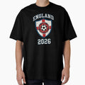England Football 2026 Vintage Soccer Crest | Retro English Soccer by Imaginationbeyond Unisex T-shirt, Sweatshirt, Hoodie, Long Sleeve Tee - T-Shirt, Sweatshirt, Hoodie