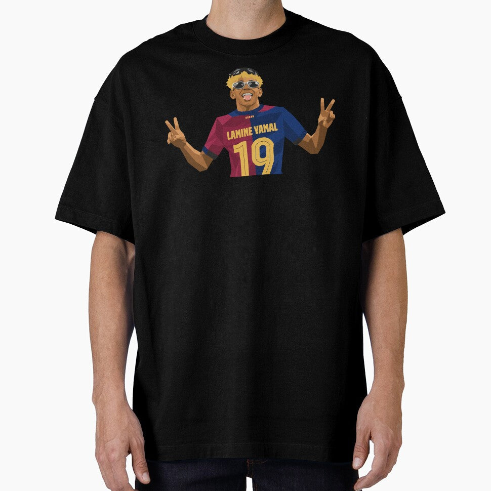 Lamine Yamal by abihooper Unisex T-shirt, Sweatshirt, Hoodie, Long Sleeve Tee - T-Shirt, Sweatshirt, Hoodie