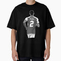 William Saliba Black and White Version by Aldduardo Unisex T-shirt, Sweatshirt, Hoodie, Long Sleeve Tee - T-Shirt, Sweatshirt, Hoodie