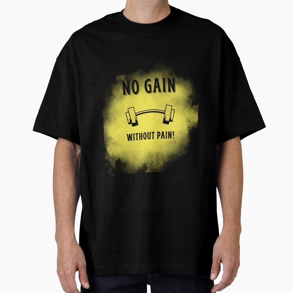 No Pain No Gain Gym Motivation Monday by nirmalsawlani Unisex T-shirt, Sweatshirt, Hoodie, Long Sleeve Tee - T-Shirt, Sweatshirt, Hoodie