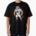 Strong South Korean Tiger Football Mascot 2026 by ArtByKatti Unisex T-shirt, Sweatshirt, Hoodie, Long Sleeve Tee - T-Shirt, Sweatshirt, Hoodie