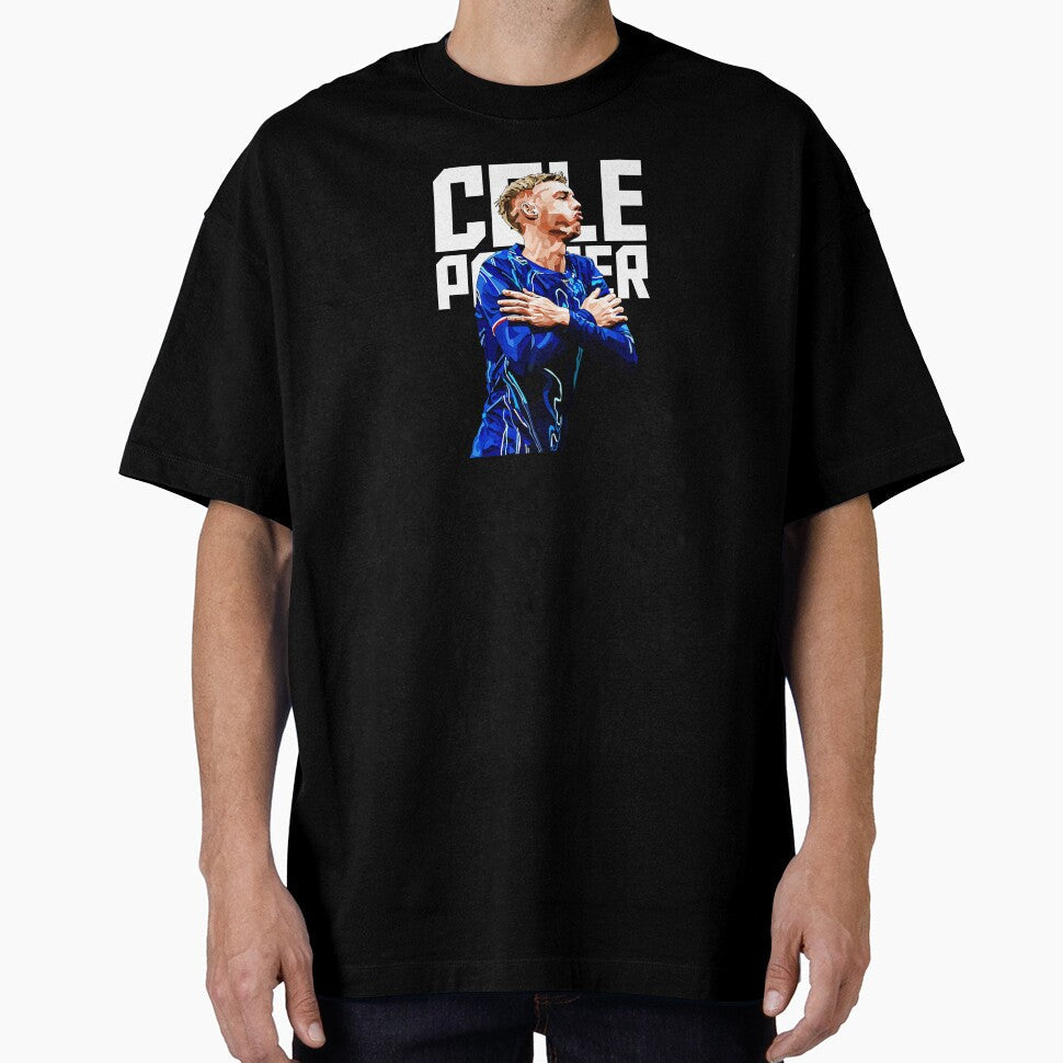 Cole Palmer Cold Celebration by AntoineLevequ Unisex T-shirt, Sweatshirt, Hoodie, Long Sleeve Tee - T-Shirt, Sweatshirt, Hoodie