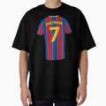 Barcelona football jersey number 7 by Justtrendytees Unisex T-shirt, Sweatshirt, Hoodie, Long Sleeve Tee - T-Shirt, Sweatshirt, Hoodie