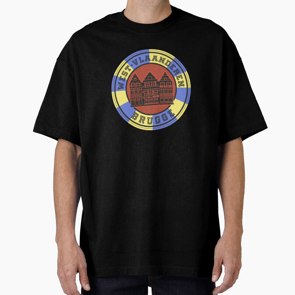 Bruges (Brugge), West Flanders, Belgium by studio838 Unisex T-shirt, Sweatshirt, Hoodie, Long Sleeve Tee - T-Shirt, Sweatshirt, Hoodie