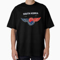 South Korea Soccer Dynamic Wings by Majorprint Unisex T-shirt, Sweatshirt, Hoodie, Long Sleeve Tee - T-Shirt, Sweatshirt, Hoodie