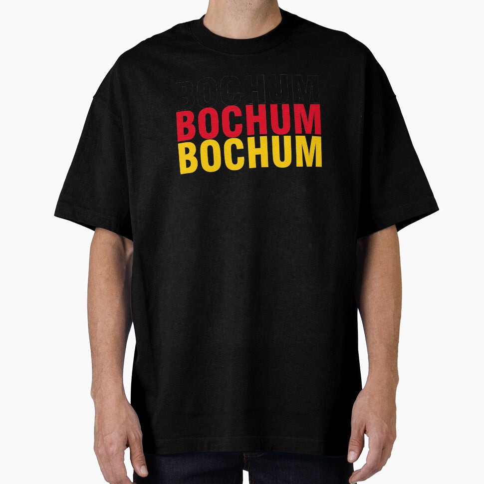 Bochum - Germany flag by Urosek Unisex T-shirt, Sweatshirt, Hoodie, Long Sleeve Tee - T-Shirt, Sweatshirt, Hoodie