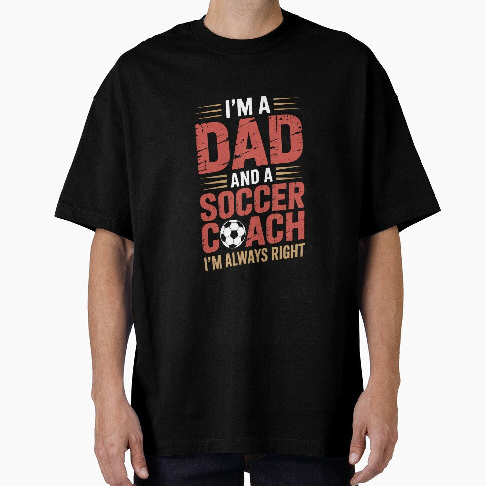 Soccer Coach Fathers Day by cosmicncozyS Unisex T-shirt, Sweatshirt, Hoodie, Long Sleeve Tee - T-Shirt, Sweatshirt, Hoodie