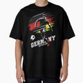 Football German Flag Flag Germany Player Silhouette by Infinitee8hirts Unisex T-shirt, Sweatshirt, Hoodie, Long Sleeve Tee - T-Shirt, Sweatshirt, Hoodie