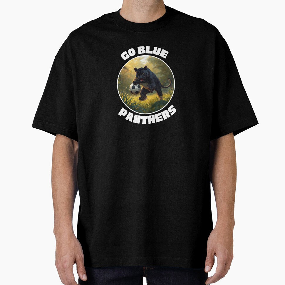Go Blue Panthers Soccer Team by everydayplay108 Unisex T-shirt, Sweatshirt, Hoodie, Long Sleeve Tee - T-Shirt, Sweatshirt, Hoodie