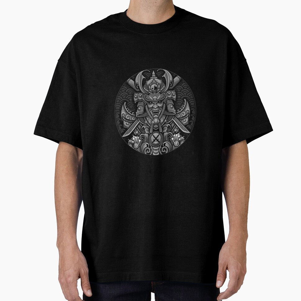 Samurai by Bassmo Unisex T-shirt, Sweatshirt, Hoodie, Long Sleeve Tee - T-Shirt, Sweatshirt, Hoodie