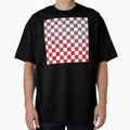 Checkerboard Glitter Croatia by oxoxoxo Unisex T-shirt, Sweatshirt, Hoodie, Long Sleeve Tee - T-Shirt, Sweatshirt, Hoodie