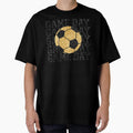 Game Day Gold Glitter Soccer Ball by hobbybox Unisex T-shirt, Sweatshirt, Hoodie, Long Sleeve Tee - T-Shirt, Sweatshirt, Hoodie