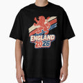 England 2026  Three Lions World Cup Retro by ArthUpscale Unisex T-shirt, Sweatshirt, Hoodie, Long Sleeve Tee - T-Shirt, Sweatshirt, Hoodie