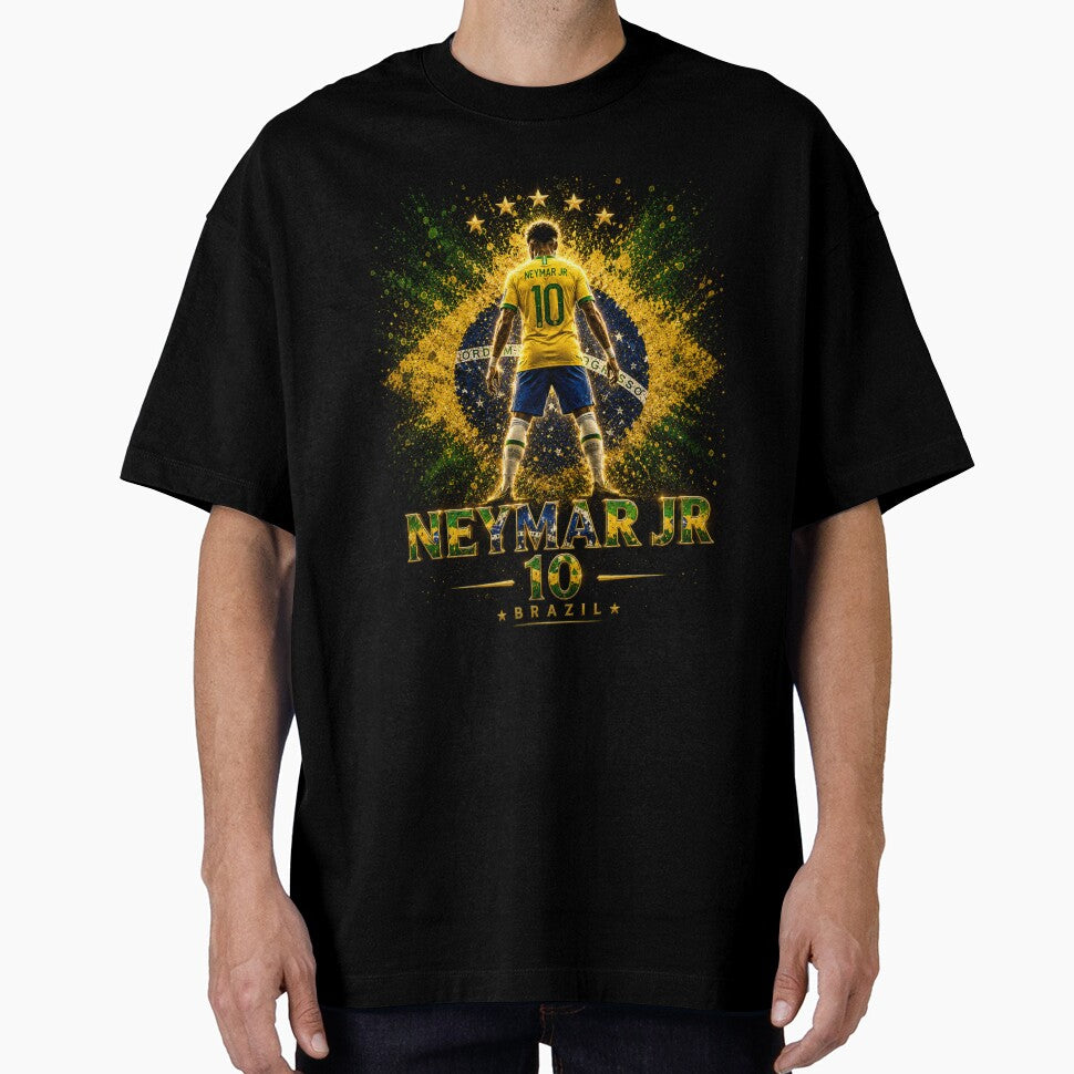 Neymar Jr Brazil Football Inspired Design Collection by TheJobbr Unisex T-shirt, Sweatshirt, Hoodie, Long Sleeve Tee - T-Shirt, Sweatshirt, Hoodie