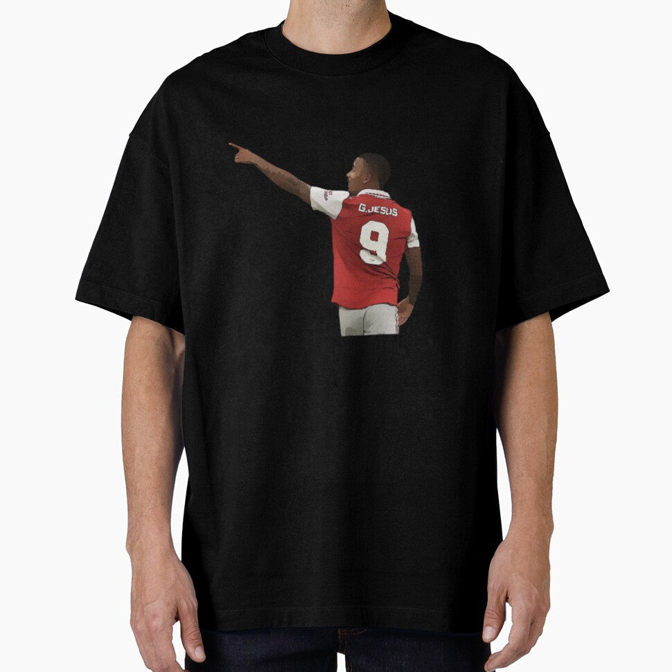 Gabriel Jesus - Goal Celebration by ijdesigns Unisex T-shirt, Sweatshirt, Hoodie, Long Sleeve Tee - T-Shirt, Sweatshirt, Hoodie