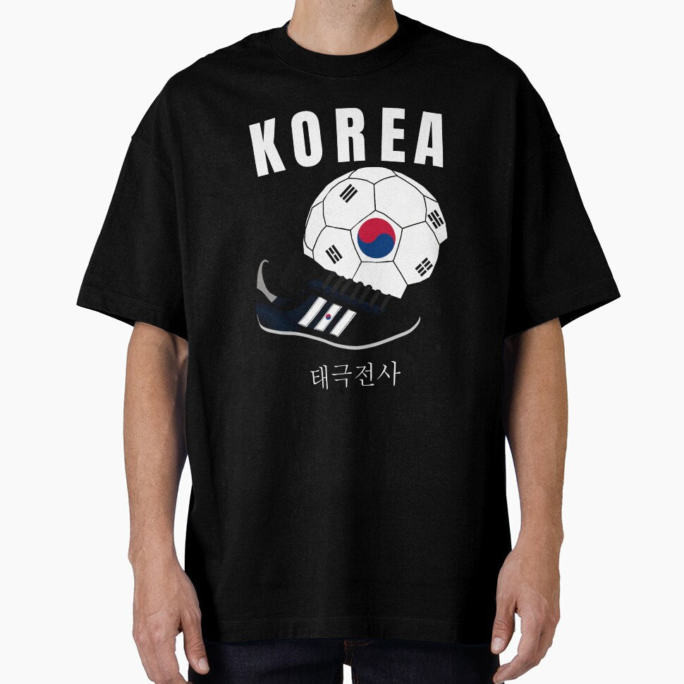 Soccer Boot Ball Taeguk South Korea Flag Football Men Women T-Shirt by BCNDesign Unisex T-shirt, Sweatshirt, Hoodie, Long Sleeve Tee - T-Shirt, Sweatshirt, Hoodie