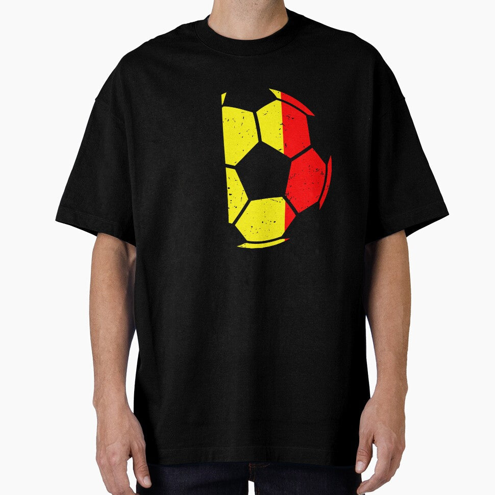 Belgium Soccer Ball Flag Jersey Football Fan by GabrieSketcham Unisex T-shirt, Sweatshirt, Hoodie, Long Sleeve Tee - T-Shirt, Sweatshirt, Hoodie