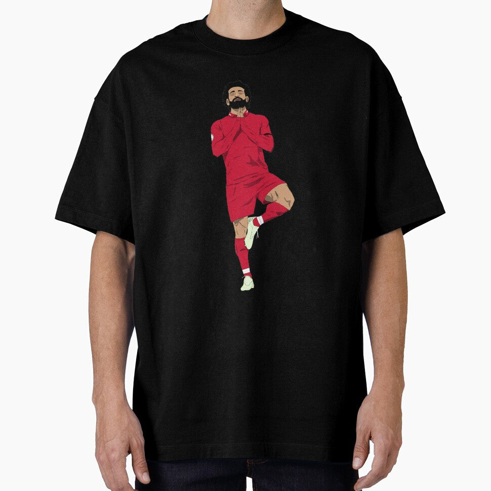 Mohamed Salah Yoga Goal Celebration by WalkDesigns Unisex T-shirt, Sweatshirt, Hoodie, Long Sleeve Tee - T-Shirt, Sweatshirt, Hoodie