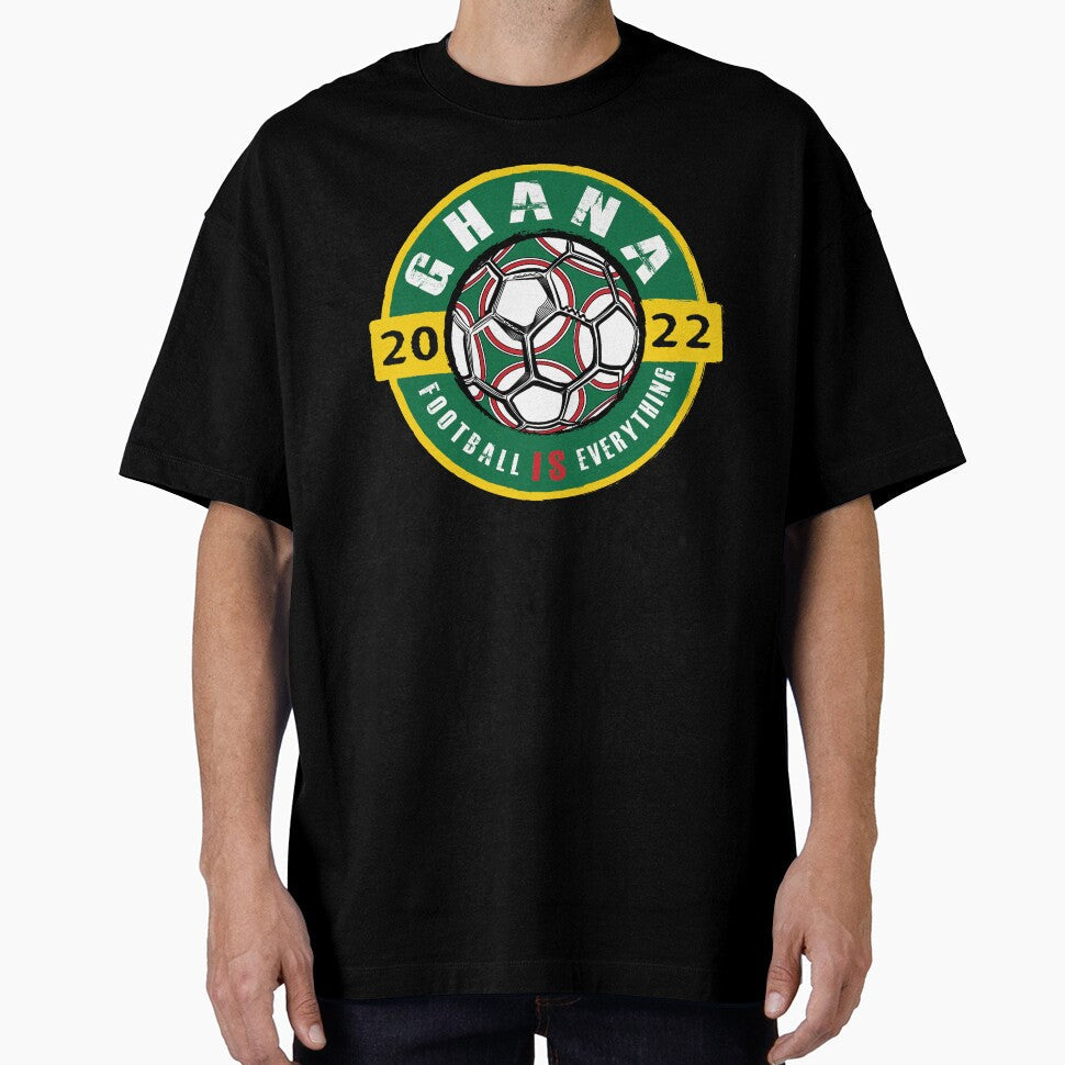 Football Is Everything - Ghana 2022 Vintage by FOOTBALL IS EVERYTHING Unisex T-shirt, Sweatshirt, Hoodie, Long Sleeve Tee - T-Shirt, Sweatshirt, Hoodie