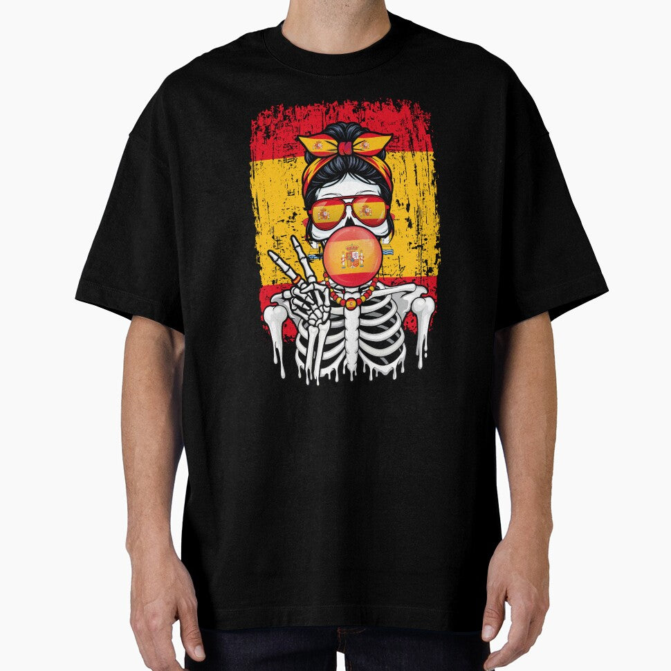 Spain-Inspired Graphic Tee for Everyday Style by Colorful Designs Unisex T-shirt, Sweatshirt, Hoodie, Long Sleeve Tee - T-Shirt, Sweatshirt, Hoodie