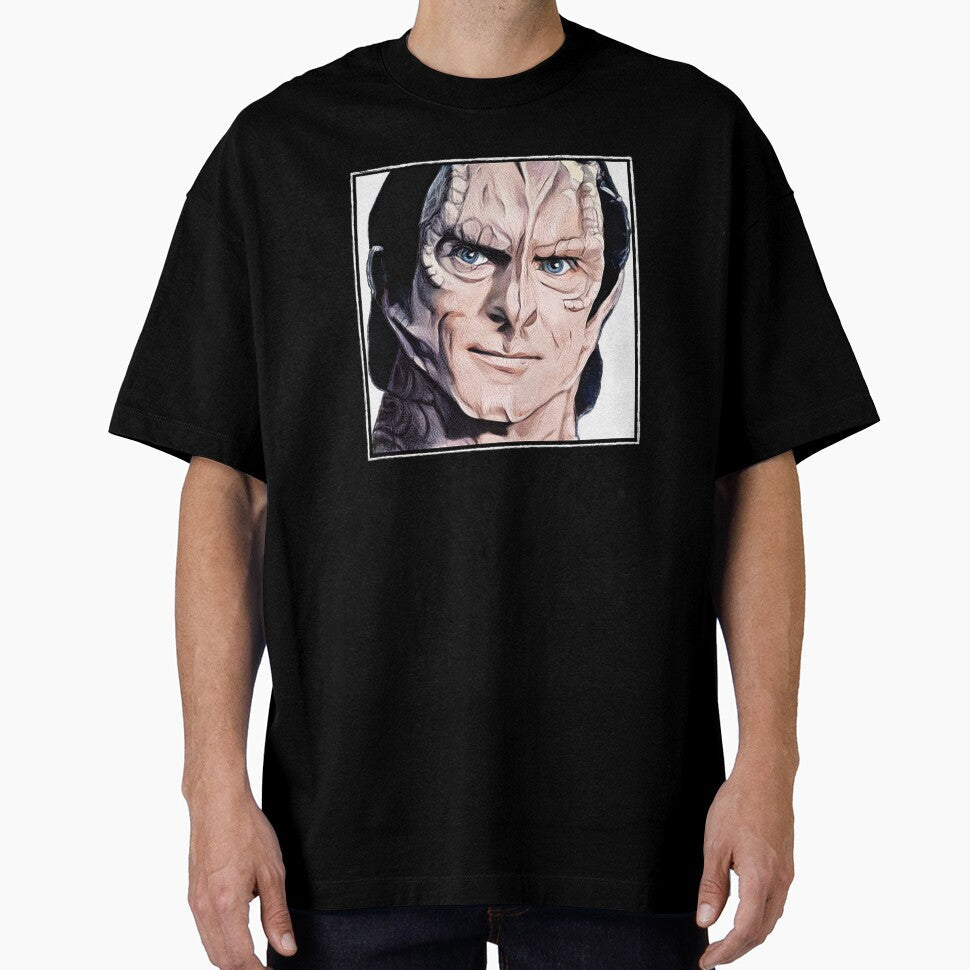 Murder Lizard Station Prefect Portrait by orionlodubyal Unisex T-shirt, Sweatshirt, Hoodie, Long Sleeve Tee - T-Shirt, Sweatshirt, Hoodie