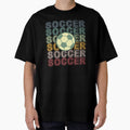Retro Vintage Groovy Soccer Mom Mama Game Day Gift by StellaGraceTees Unisex T-shirt, Sweatshirt, Hoodie, Long Sleeve Tee - T-Shirt, Sweatshirt, Hoodie