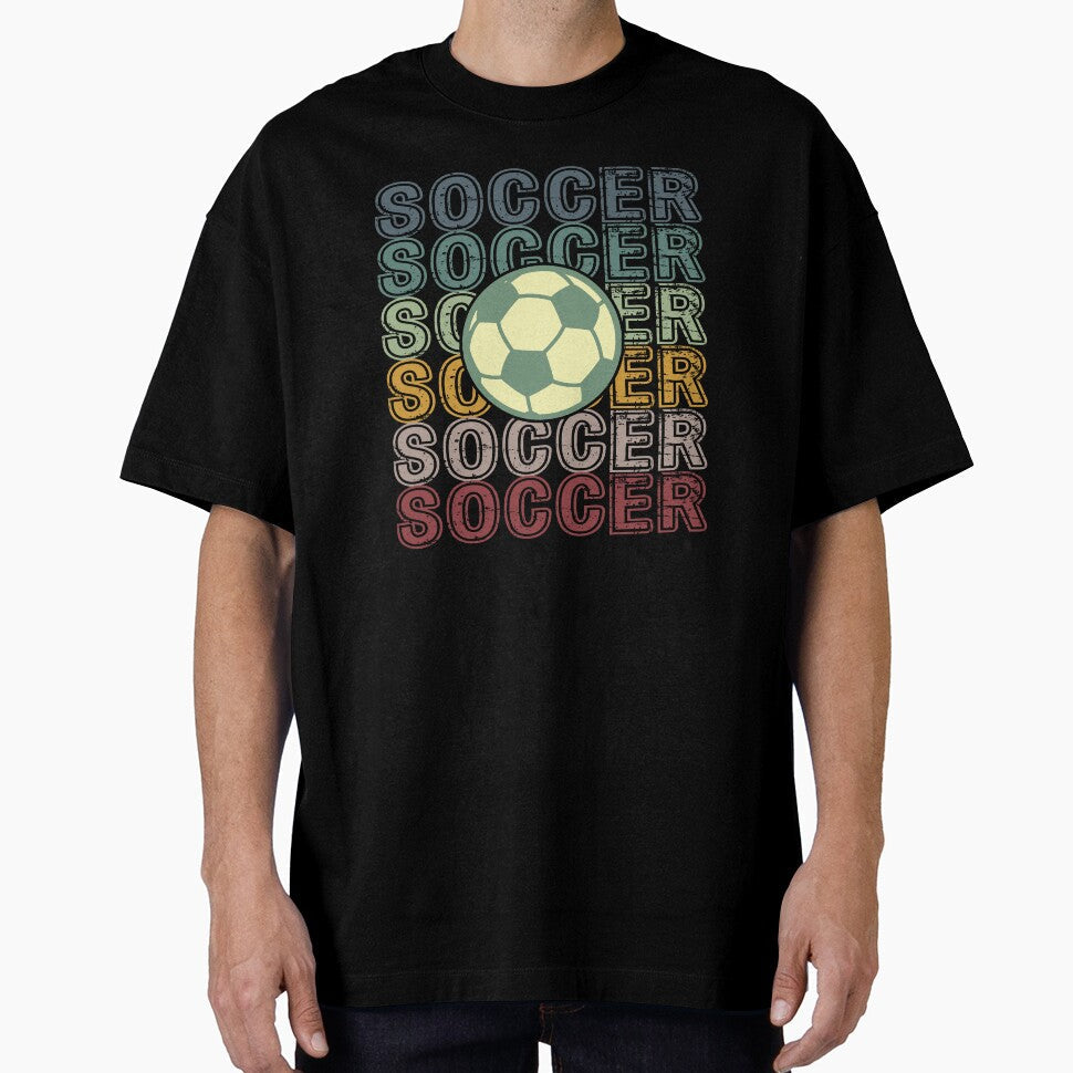 Retro Vintage Groovy Soccer Mom Mama Game Day Gift by StellaGraceTees Unisex T-shirt, Sweatshirt, Hoodie, Long Sleeve Tee - T-Shirt, Sweatshirt, Hoodie
