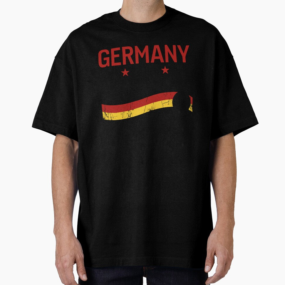 Vintage Germany 1966 Soccer Flag by Imaginationbeyond Unisex T-shirt, Sweatshirt, Hoodie, Long Sleeve Tee - T-Shirt, Sweatshirt, Hoodie