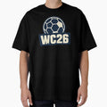 WC26 Retro Soccer Ball Vintage Football Fan Design by NeO Studio Unisex T-shirt, Sweatshirt, Hoodie, Long Sleeve Tee - T-Shirt, Sweatshirt, Hoodie