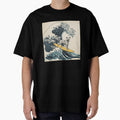 The Great Wave Dog Rider Surf by SOUFIANE1991 Unisex T-shirt, Sweatshirt, Hoodie, Long Sleeve Tee - T-Shirt, Sweatshirt, Hoodie