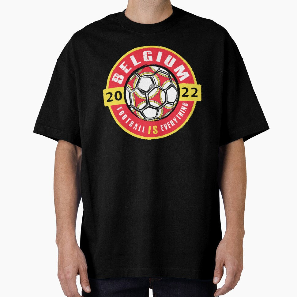 Football Is Everything - Belgium 2022 Vintage by FOOTBALL IS EVERYTHING Unisex T-shirt, Sweatshirt, Hoodie, Long Sleeve Tee - T-Shirt, Sweatshirt, Hoodie