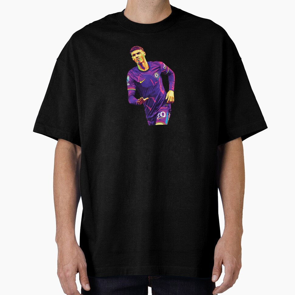Cole Palmer Portrait by AntoineLevequ Unisex T-shirt, Sweatshirt, Hoodie, Long Sleeve Tee - T-Shirt, Sweatshirt, Hoodie