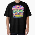 Funny World's Best Soccer Mom Shirt&Gift Design - Cartoon Soccer Field by TheGaliyaStudio Unisex T-shirt, Sweatshirt, Hoodie, Long Sleeve Tee - T-Shirt, Sweatshirt, Hoodie