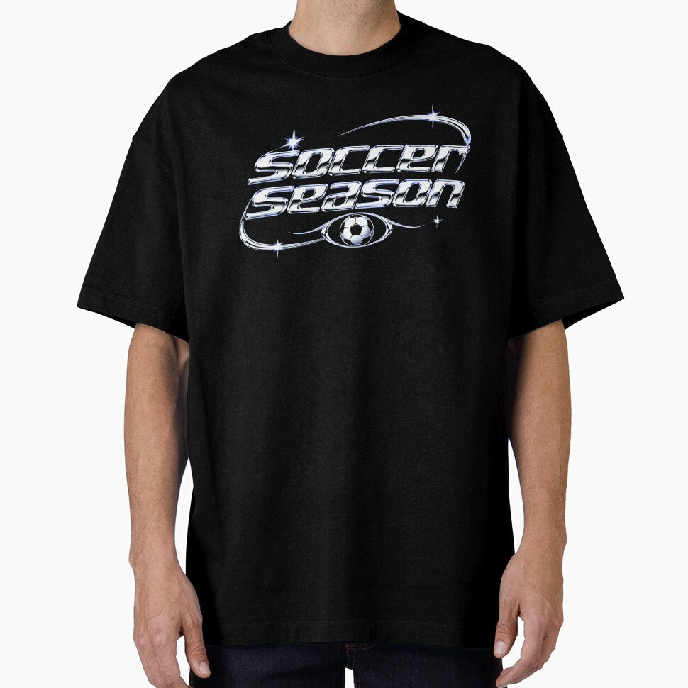 Soccer Season Football Player Soccer Mom Coach Y2K Chrome by JackCurtis1991 Unisex T-shirt, Sweatshirt, Hoodie, Long Sleeve Tee - T-Shirt, Sweatshirt, Hoodie