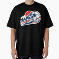 Japan Football Sticker for Fans Who Love Clean Japanese Aesthetic | Minimal Soccer Designq by shlepyart - T-Shirt, Sweatshirt, Hoodie