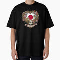 Japan Heart Sakura Flag  Soccer World Cup 2026 by David Mateo ArtWorks Unisex T-shirt, Sweatshirt, Hoodie, Long Sleeve Tee - T-Shirt, Sweatshirt, Hoodie