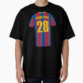 Riqui Puig Barcelona football jersey number by Justtrendytees Unisex T-shirt, Sweatshirt, Hoodie, Long Sleeve Tee - T-Shirt, Sweatshirt, Hoodie