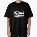 One Yoga Class Away From A Good Mood by RiseandShineTee Unisex T-shirt, Sweatshirt, Hoodie, Long Sleeve Tee - T-Shirt, Sweatshirt, Hoodie