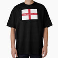 Come On England Flag (On Blue) by STUDIO-72 Unisex T-shirt, Sweatshirt, Hoodie, Long Sleeve Tee - T-Shirt, Sweatshirt, Hoodie